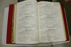 Emanuel Co, GA, Marriages Book L, 1952 - 1962, P 134-135.JPG