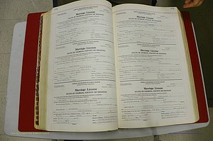 Emanuel Co, GA, Marriages Book L, 1952 - 1962, P 158-159.JPG