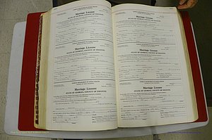 Emanuel Co, GA, Marriages Book L, 1952 - 1962, P 160-161.JPG
