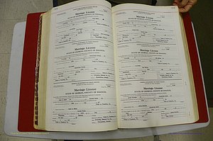 Emanuel Co, GA, Marriages Book L, 1952 - 1962, P 168-169.JPG
