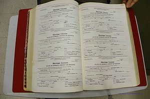 Emanuel Co, GA, Marriages Book L, 1952 - 1962, P 174-175.JPG