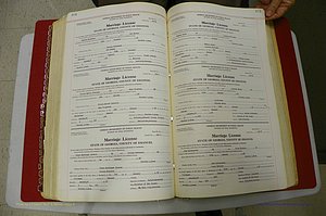 Emanuel Co, GA, Marriages Book L, 1952 - 1962, P 318-319.JPG
