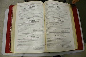 Emanuel Co, GA, Marriages Book L, 1952 - 1962, P 354-355.JPG