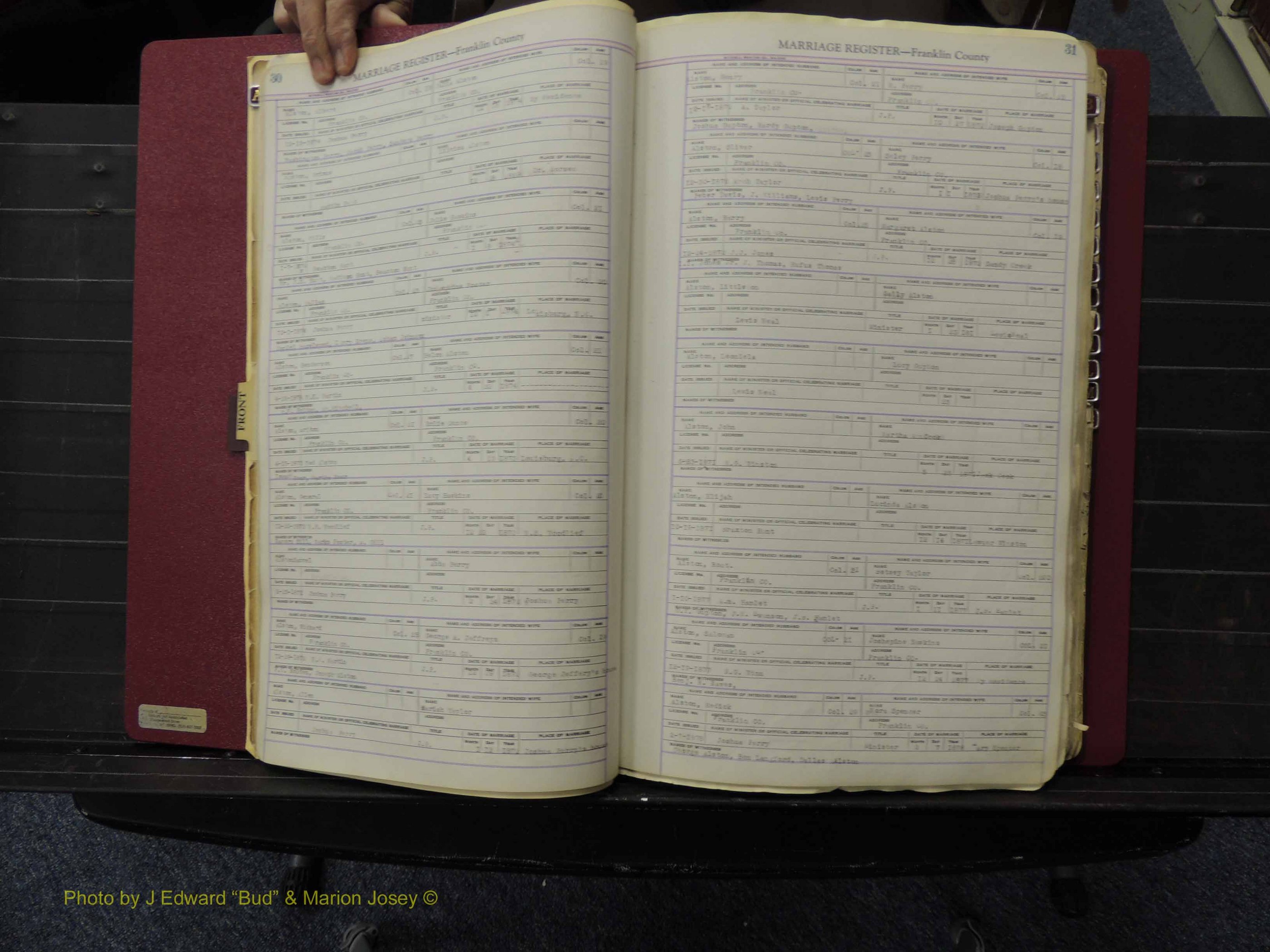 Franklin Co, NC, Marriages, A-M, 1869-1918 (116).JPG