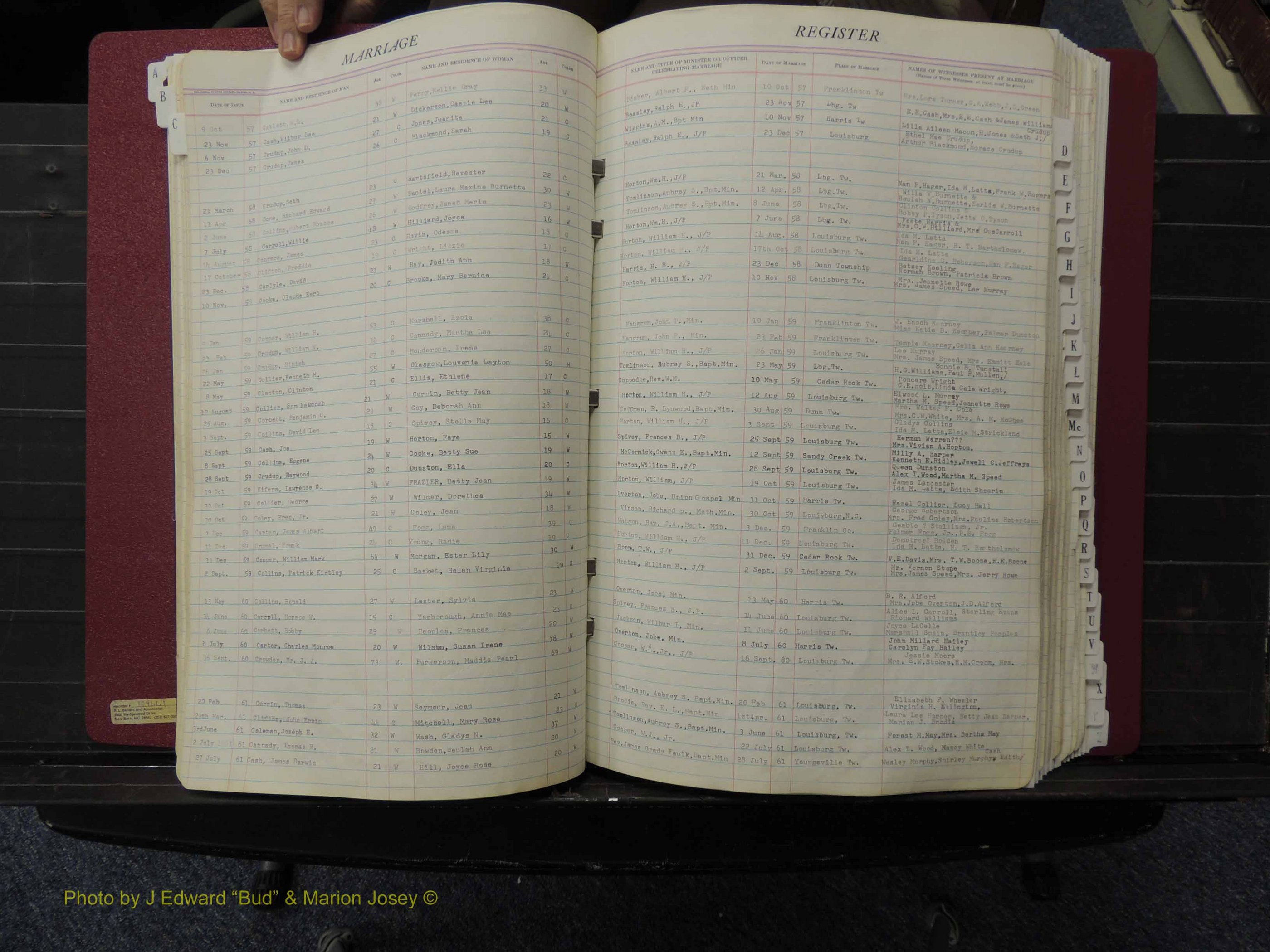Franklin Co, NC, Marriages, A-Z, 1942-1979 (137).JPG