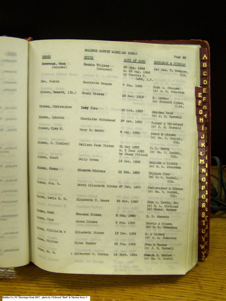 Index D-6, pg 52, Halifax Co, NC, Marriage Bonds from 1817 065.jpg