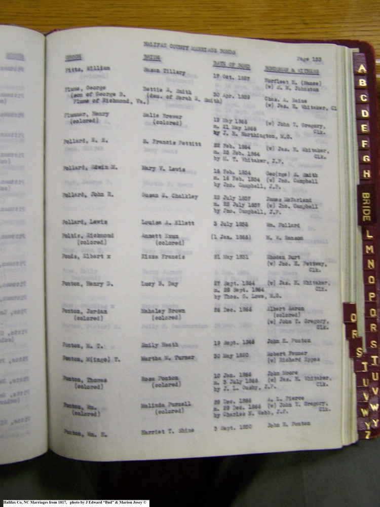 Index P-10, pg 153, Halifax Co, NC, Marriage Bonds from 1817 166.jpg
