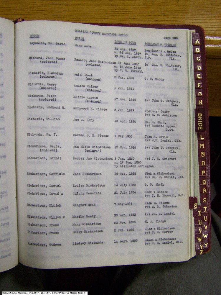 Index R-4, pg 163, Halifax Co, NC, Marriage Bonds from 1817 176.jpg