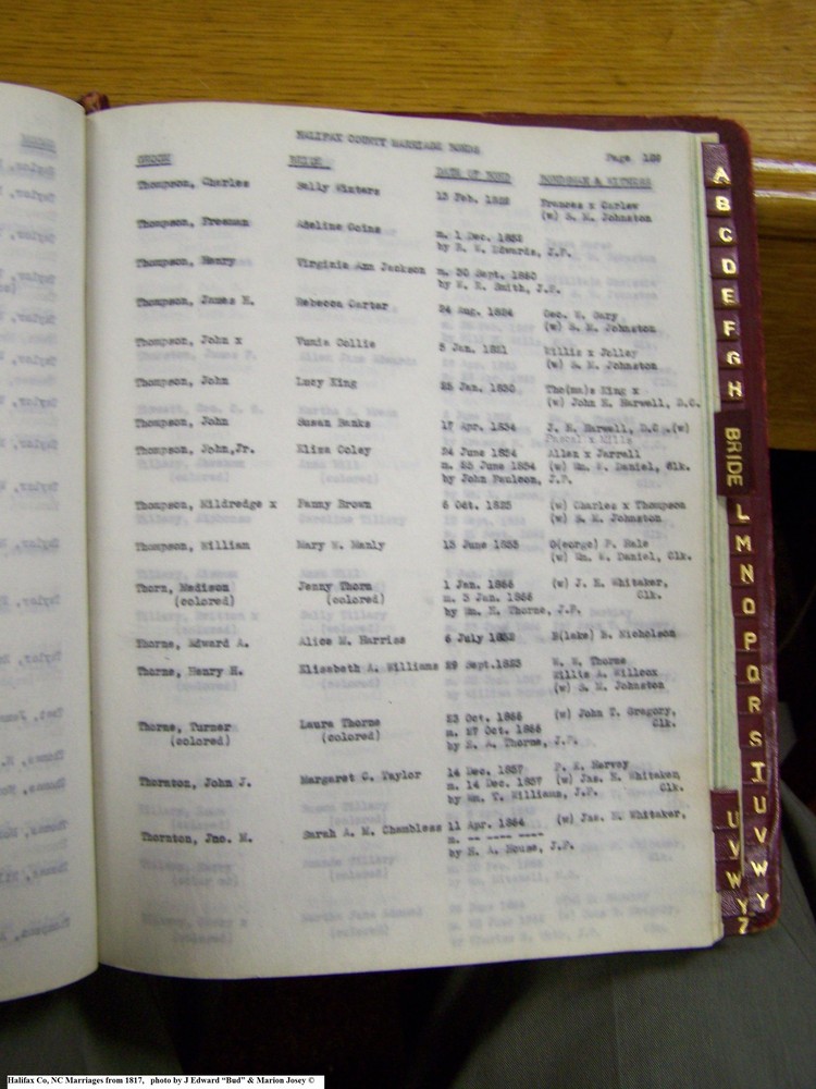 Index T-3, pg 189, Halifax Co, NC, Marriage Bonds from 1817 203.jpg