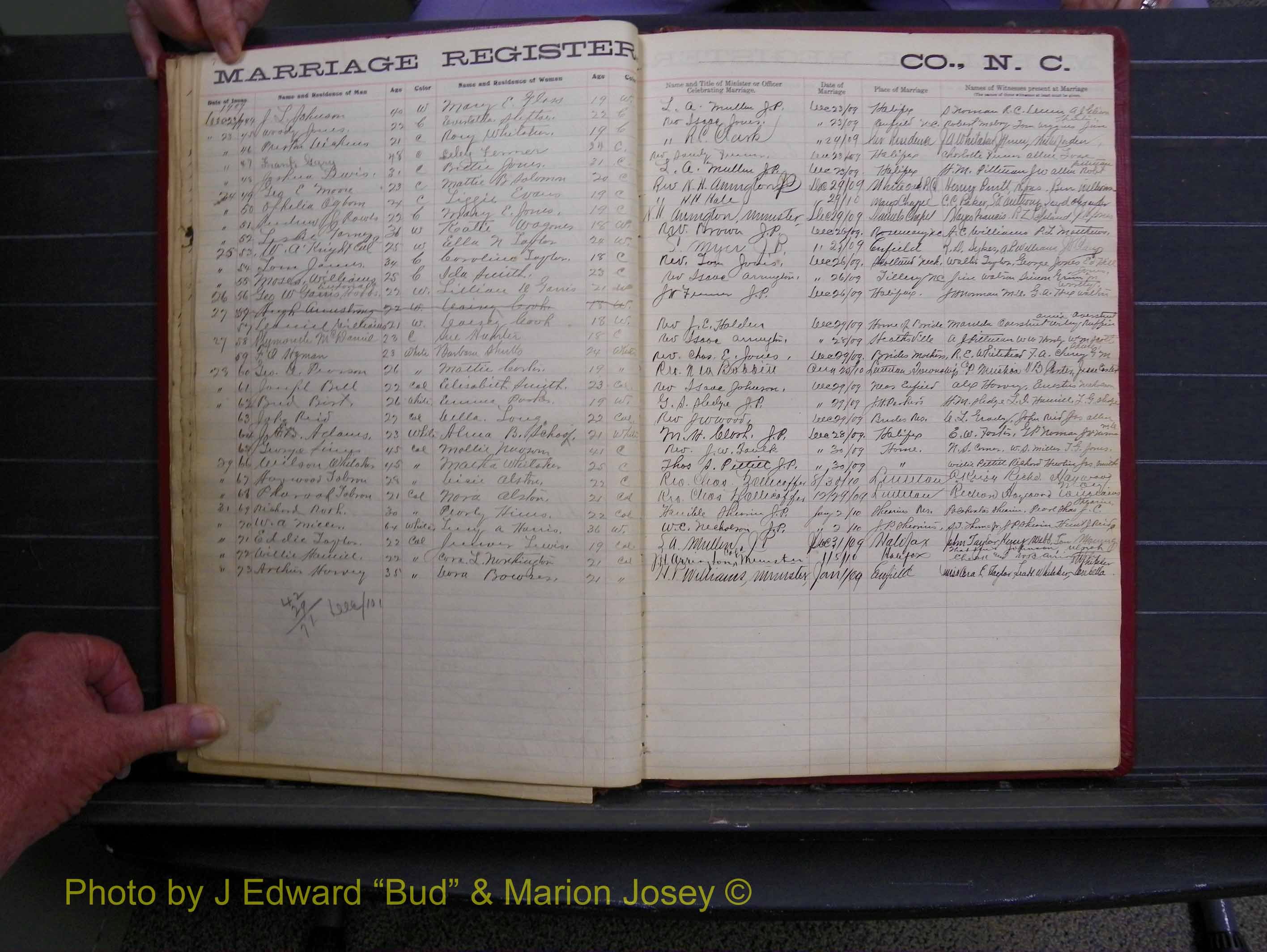 Halifax Marriages Book 6, 1909-1912 P 007.JPG
