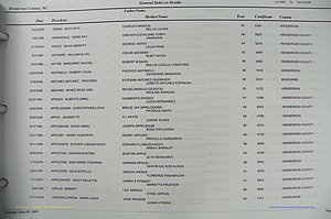 Henderson Co, NC, Death Index, 1991 -2008, (019).JPG