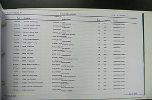 Henderson Co, NC, Death Index, 1991 -2008, (924).JPG
