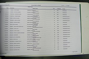 Henderson Co, NC, Death Index, 1991 -2008, (956).JPG