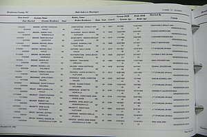 Henderson Co, NC, Marriages Male & Female, 2000 - 2004, (027).JPG