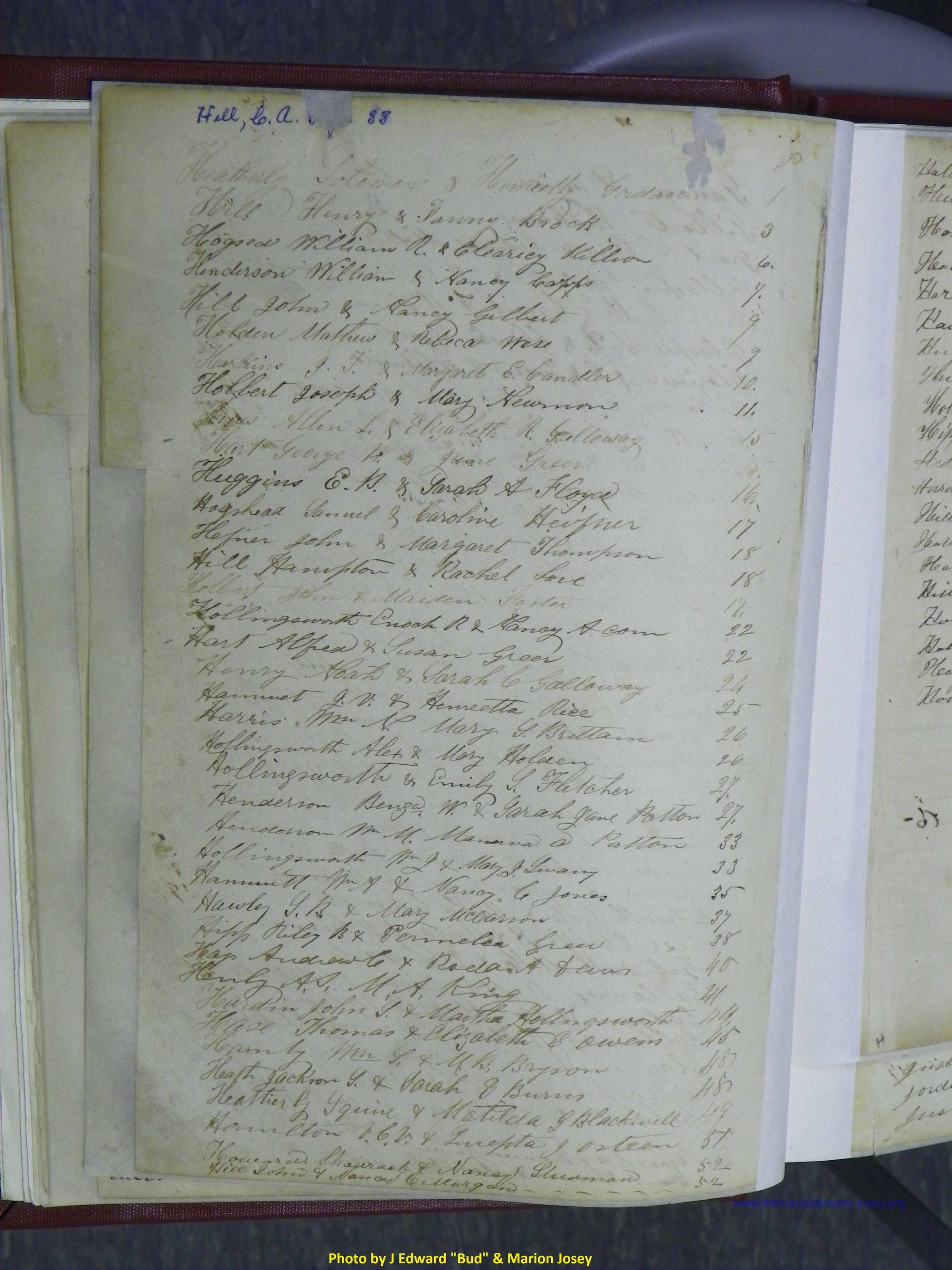 Henderson County, NC, Marriages 1851 - 1872, (011).JPG