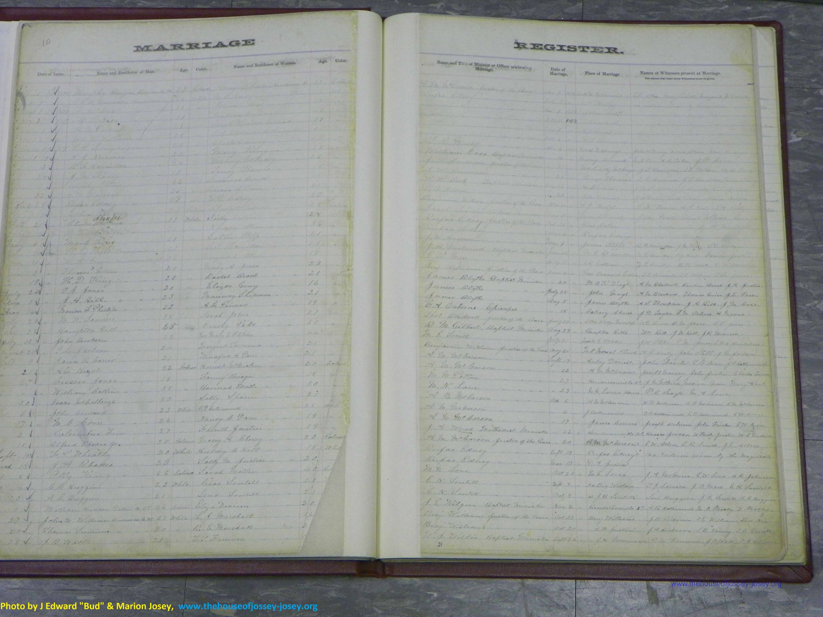 Henderson Co, NC, Marriages 1872 - 1906, (011).JPG