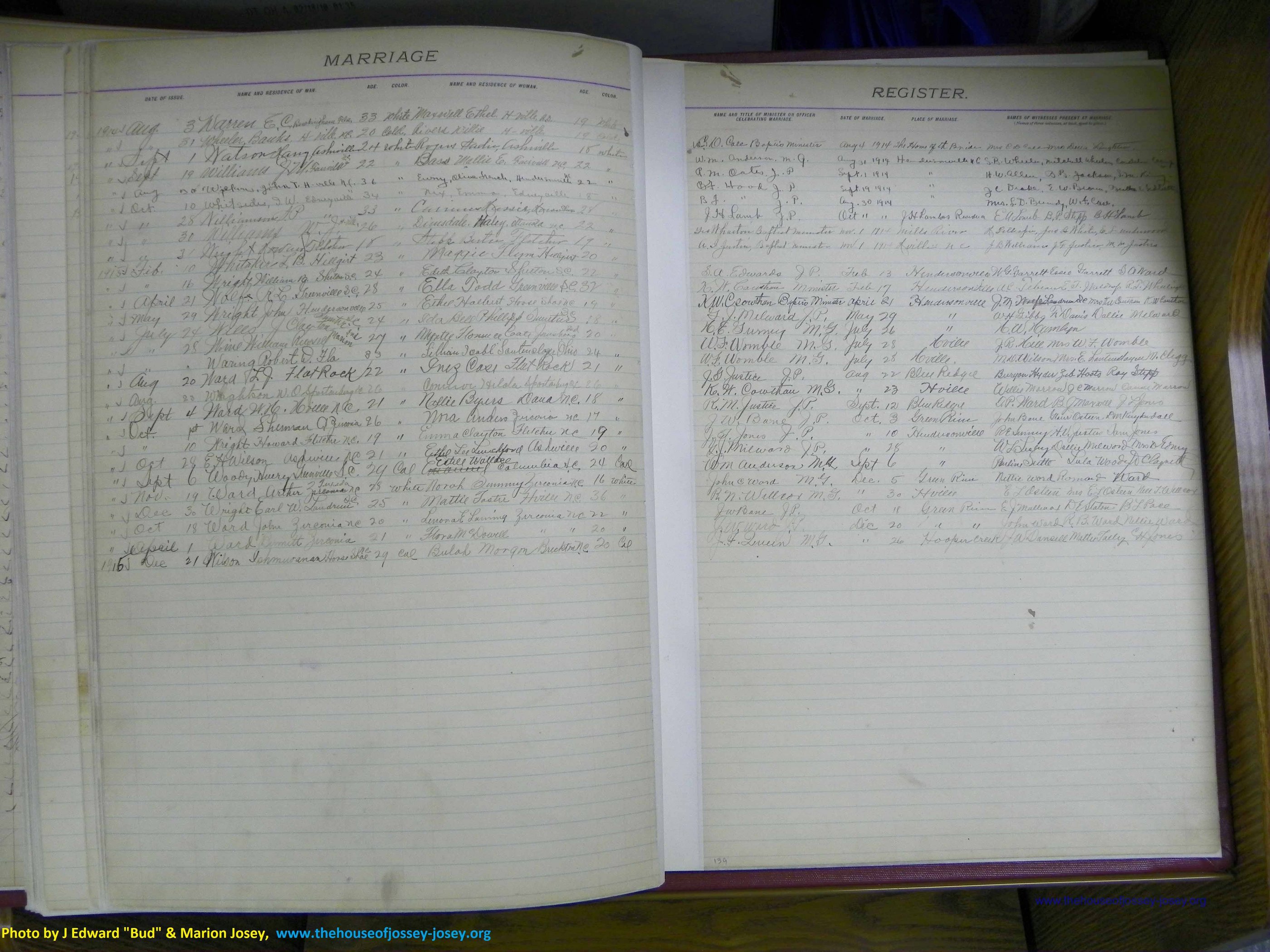 Henderson Co, NC, Marriages 1909 - 1916, (48).JPG