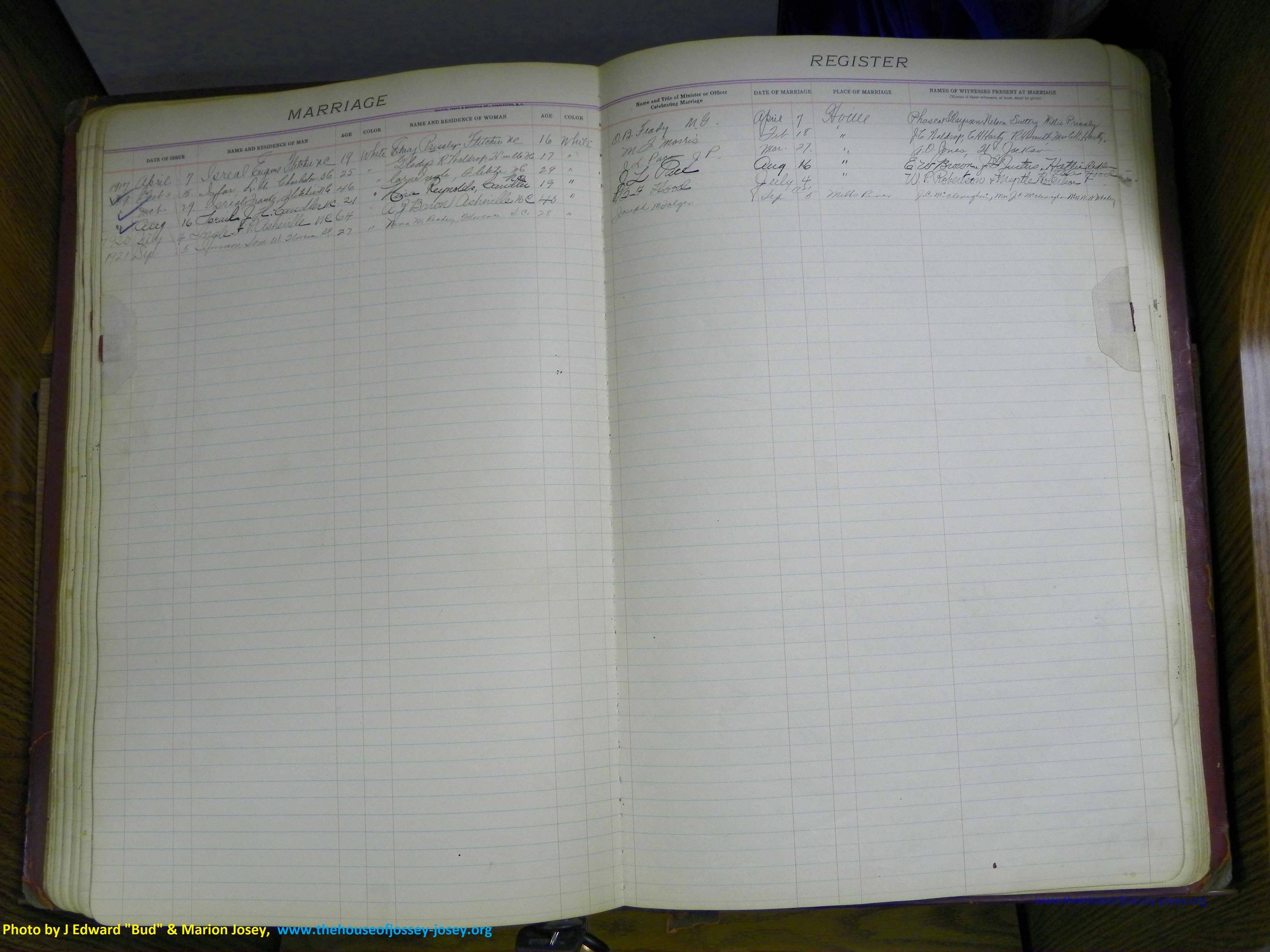 Henderson Co, NC, Marriages 1909 - 1916, (68).JPG