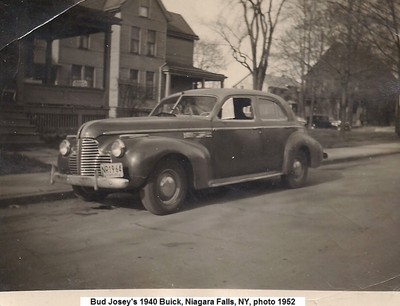 A, Bud Josey and his 1940 Buick, 1952 001.jpg