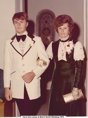 A, Carol Ann Josey & Butch Smith Wedding 1972 003.jpg