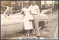 A, Bud & Marion Josey, beside the City Mission, corner of Whirlpool & Main St, Niagara Falls, NY, 1952.jpg
