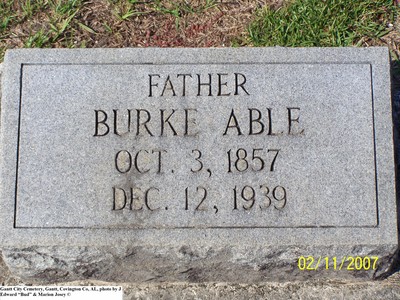 Able, Burke, Gantt City Cem, Gantt, Covington Co, AL.jpg