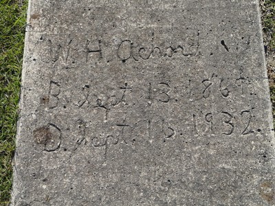 Achord, William H, Mount Zion Cemetery, Laurens Co, GA.jpg