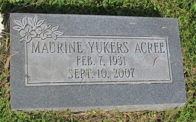 Acree, Mary Maurine Yukers, Magnolia Cem, Mobile Co, AL.jpg