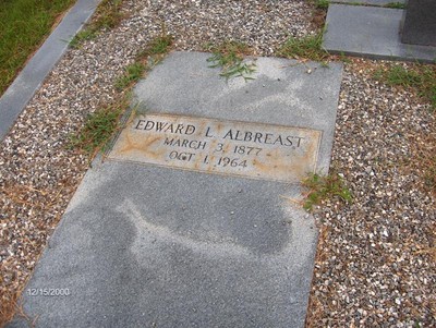 Albreast, Edward L, Cedar Creek Cemetery, Conecuh Co, AL.jpg