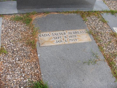Albreast, Vada Salter, Cedar Creek Cemetery, Conecuh Co, AL.jpg