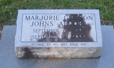 Aldora, Marjorie Glisson Johns, Citra Cem, Marion Co, FL.jpg