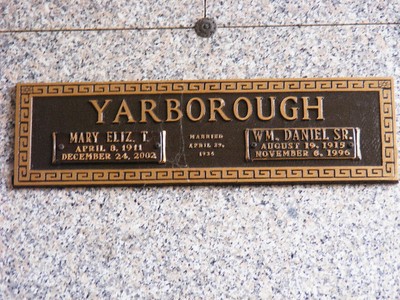 Yarborough, William Daniel & Mary Elizabeth Treadwell, Woodlawn Cem, Greenville Co, SC.jpg
