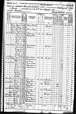 1870, Samuel Thomas Josey, Washington Co GA.jpg