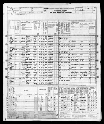 1950, Josey, Mittie Lonie Yancy, Covington Co, AL.jpg