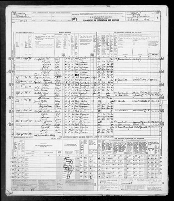 1950, Josey, Roger Mills Jr & Bernice Dorine Luedtke, Milwaukee Co, WI.jpg