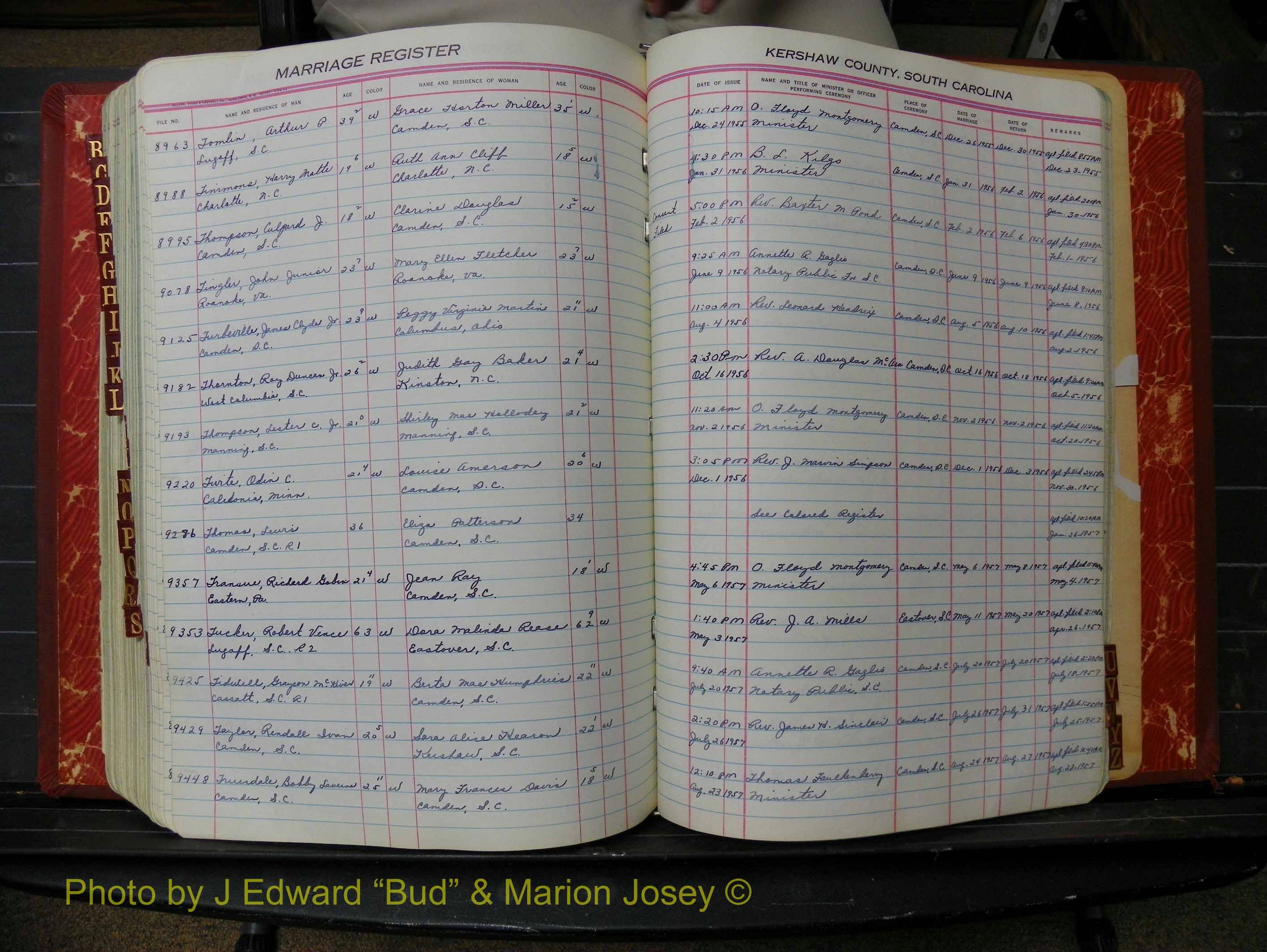 Kershaw Marriages, 1944-1960, White Index T (292).JPG