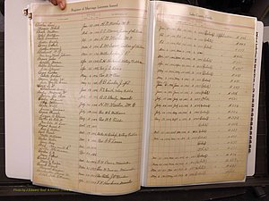 Lake Co, FL Marriage Book 1, 1912-1929 Index B5.JPG