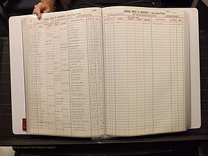 Lake Co, FL Marriage Index T-Z, 1889-1986 (135).JPG