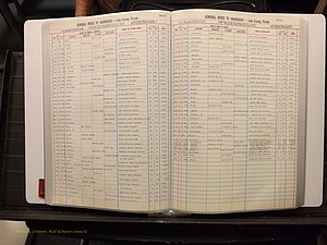 Lake Co, FL Marriage Index T-Z, 1889-1986 (160).JPG