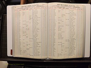 Lake Co, FL Marriage Index T-Z, 1889-1986 (171).JPG