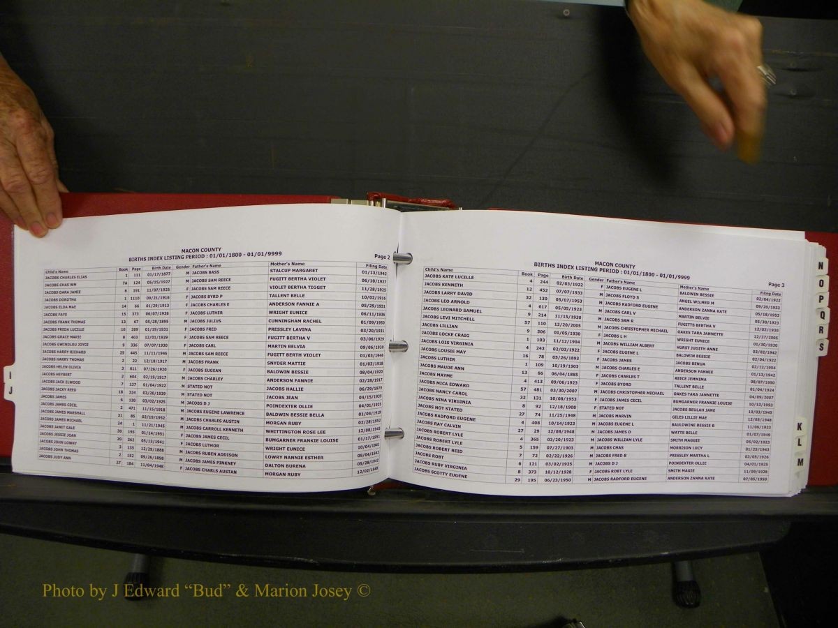 Macon Births, A-Z, 1915-2008 302.JPG