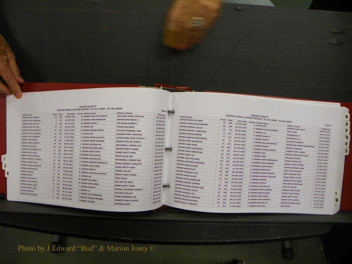 Macon Births, A-Z, 1915-2008 322.JPG