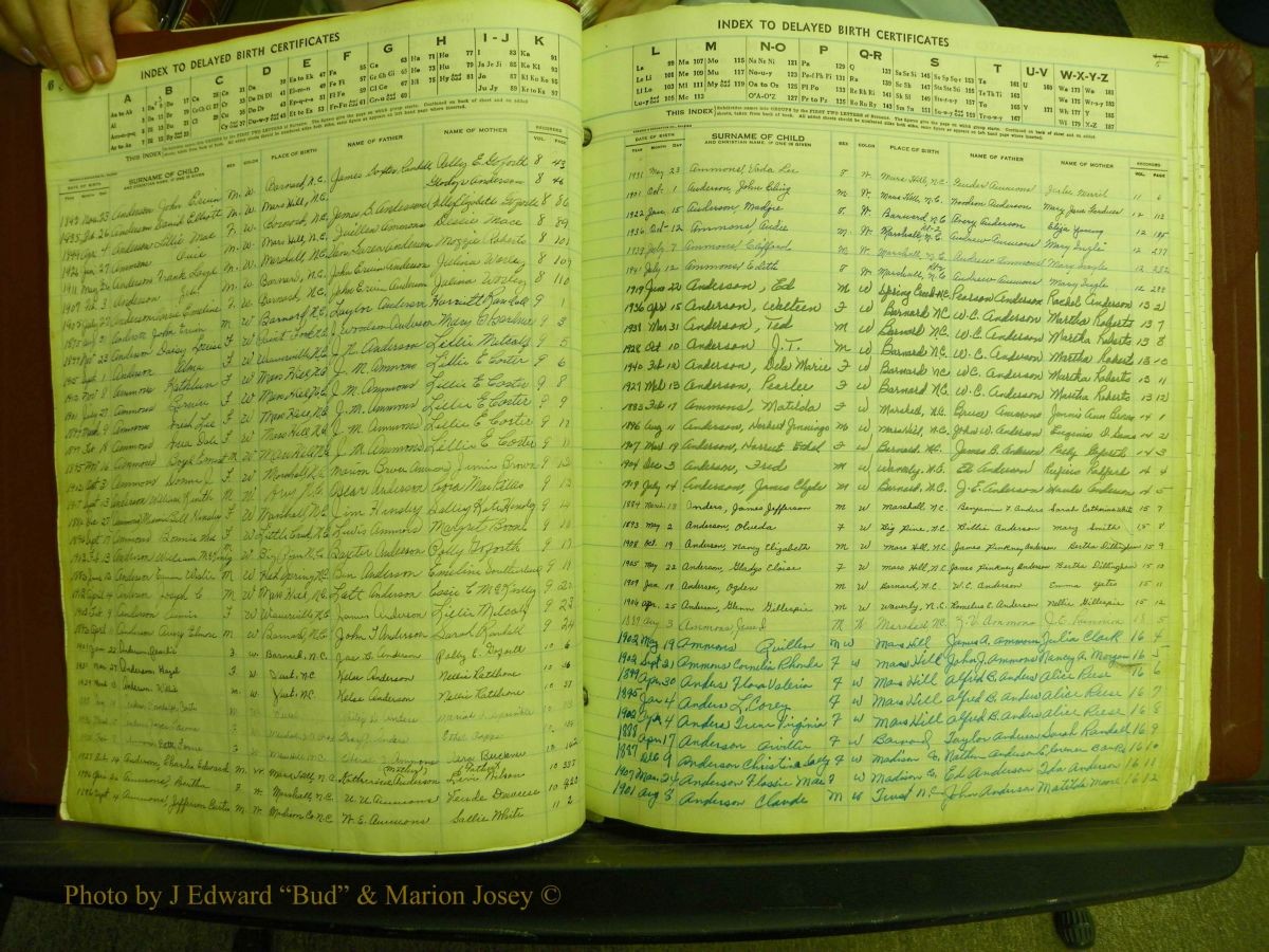 Madison Births, Delayed  + Book 1, A-K 006.JPG