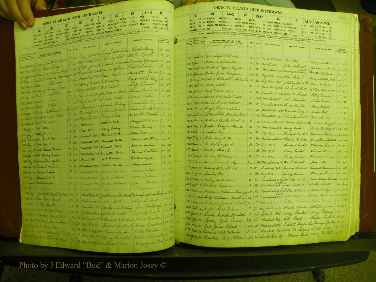 Madison Births, Delayed  + Book 1, A-K 011.JPG