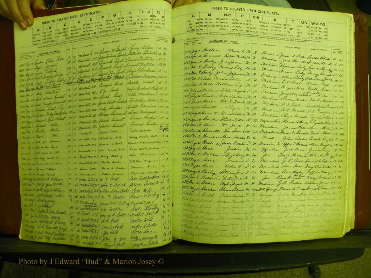 Madison Births, Delayed  + Book 1, A-K 013.JPG