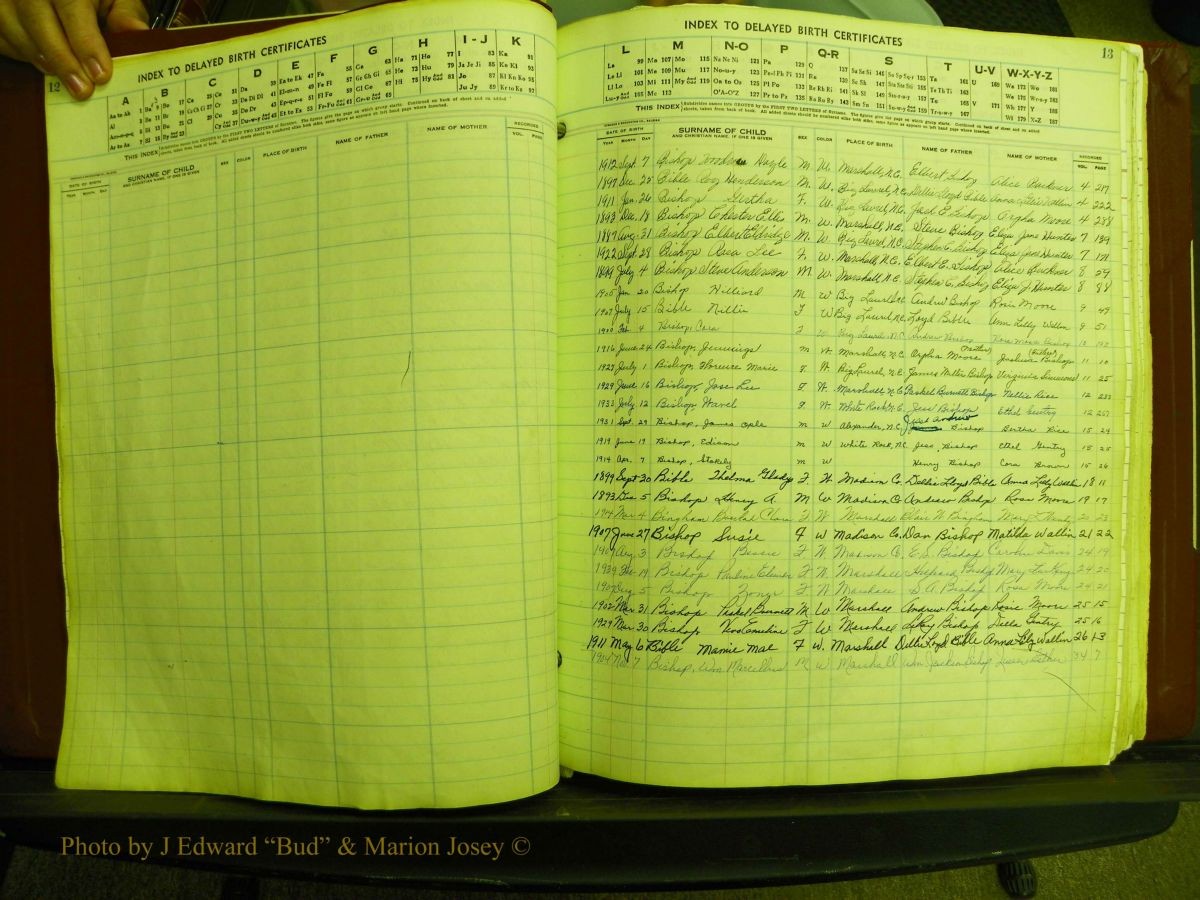 Madison Births, Delayed  + Book 1, A-K 015.JPG
