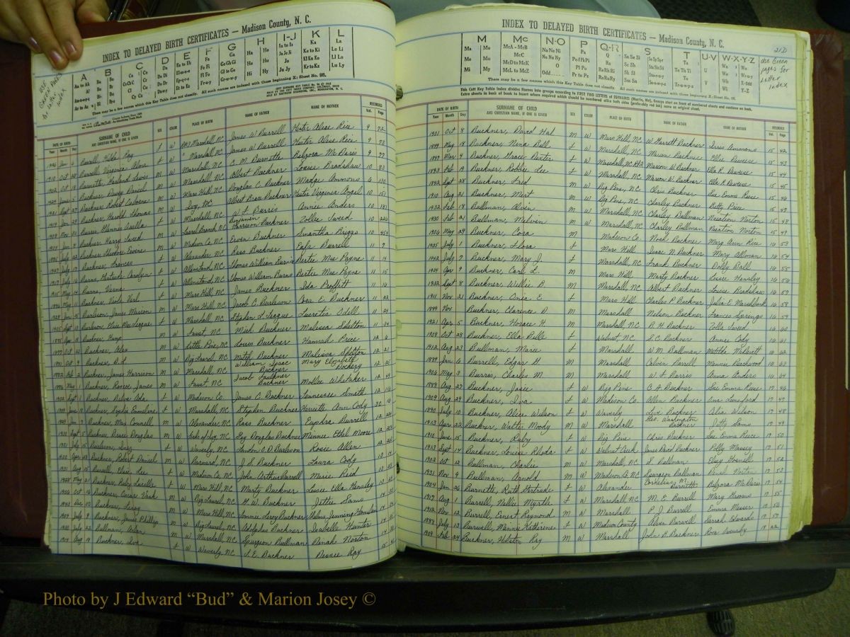 Madison Births, Delayed  + Book 1, A-K 026.JPG