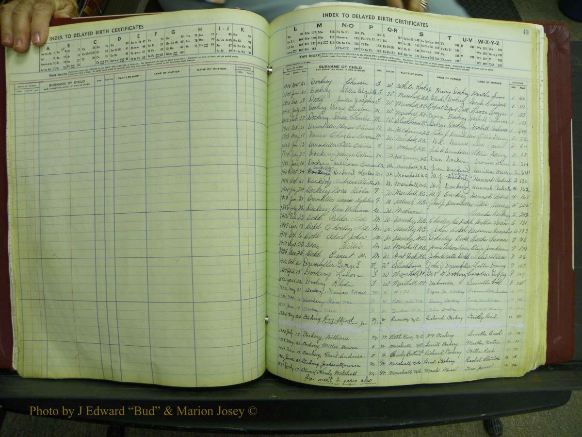Madison Births, Delayed  + Book 1, A-K 052.JPG