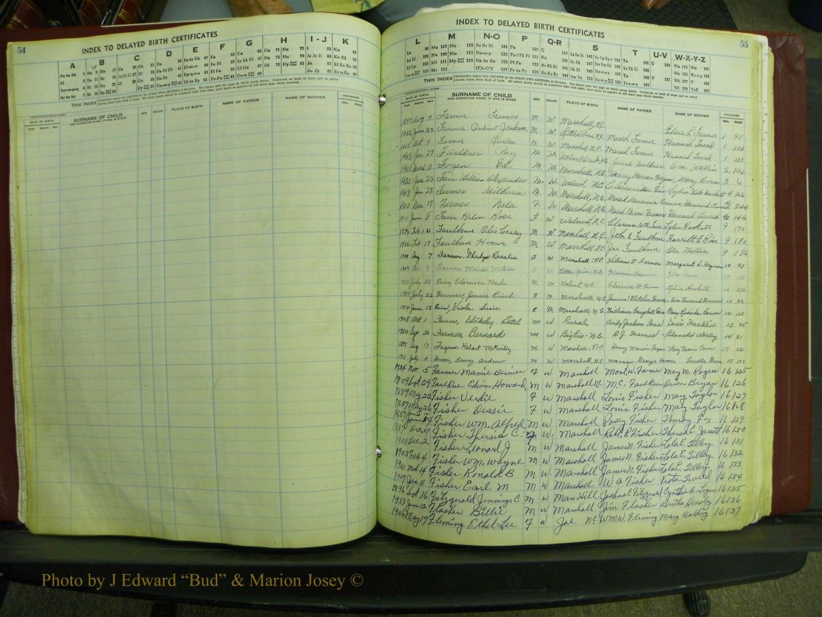 Madison Births, Delayed  + Book 1, A-K 058.JPG