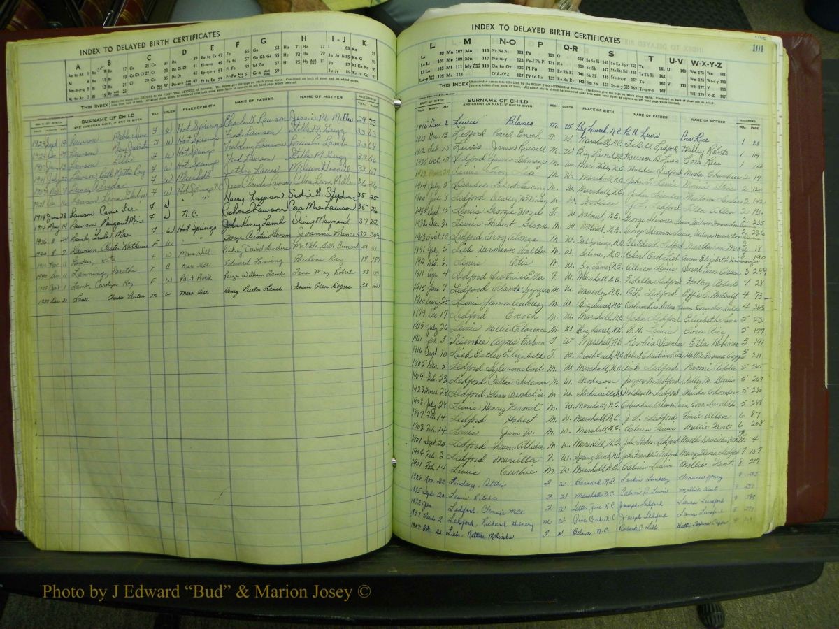 Madison Births, Delayed  + Book 1, A-K 102.JPG